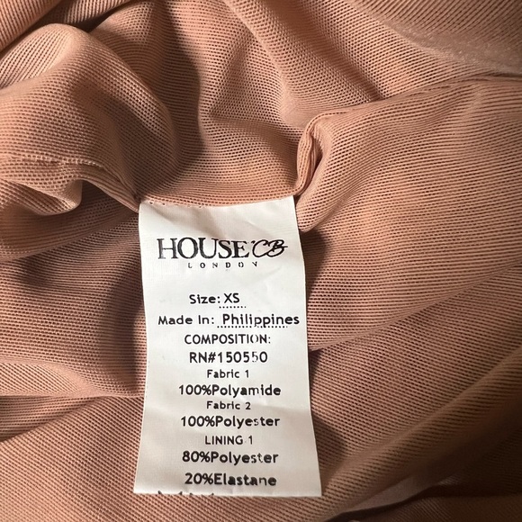 House of cb Leila Blush NWOT - Picture 9 of 10